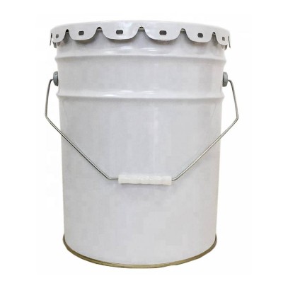 Un 5 Gallon Metal Bucket With Flower Lid For Paint And Chemical Use