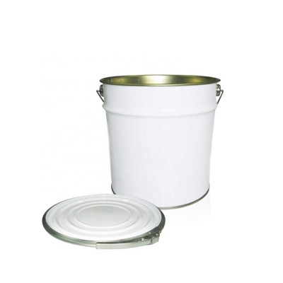 2 Gallon Pail For Paint Chemical Can 10 Liter Paint Bucket With Lock Ring Lid