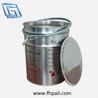 20 liter 5 gallon steel tin pails for paint