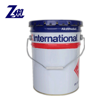 10 liter paint barrel with flower lid and metal handle