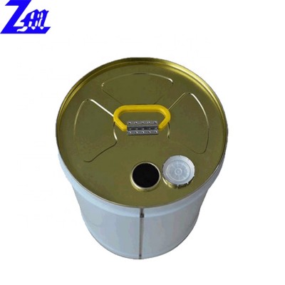 anti rust 20 liter metal drum of paint with plastic handle and metal cap