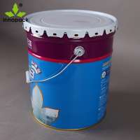 high quality 3 gallon 13liter 13kg metal pails UN tin bucket with rieke spout